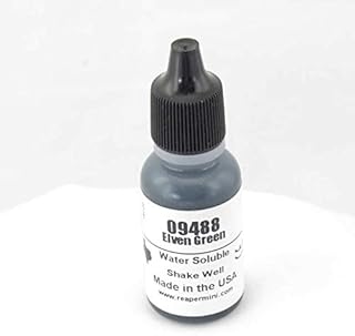Elven Green Acrylic Reaper Master Series Hobby Paint .5oz Dropper Bottle Reaper Miniatures