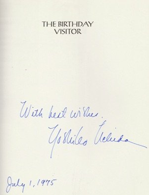 The Birthday Visitor 0684142295 Book Cover