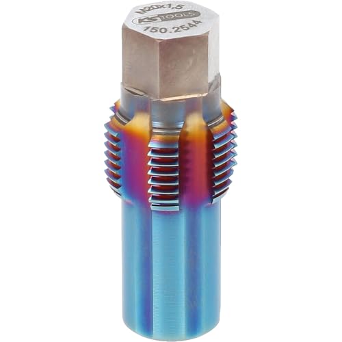 KS Tools 150.2544 Gewindeschneider mit Führungsbolzen für NOX-Sensoren, M20x1,5