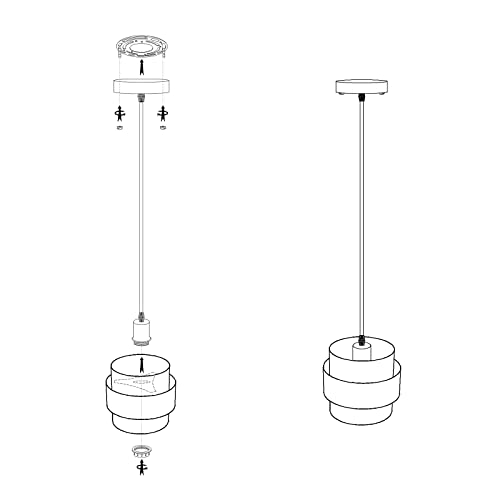 Ikirouri Pendant Light Kitchen Island Lighting,7 Inch Adjustable Mini Glass Haning Lights For Entrance Aisle Decorative Lighting Fixture For Dining And Bar Table (1 Pack) (Matte Black) #TOP6