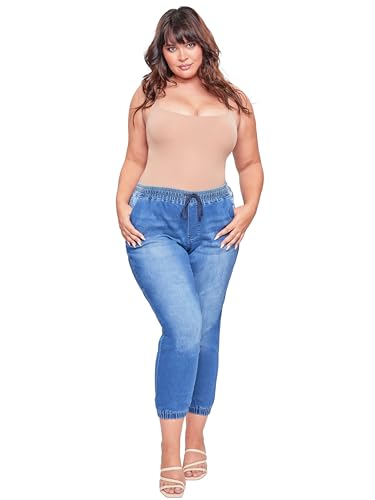 YMI Womens Jeans Women's Plus Loungewear Jogger4