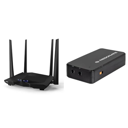 Tenda AC10 AC1200 Wireless Smart Dual-Band Gigabit WiFi Router, MU-MIMO, 4 Gigabit Ports, 867Mbps/5