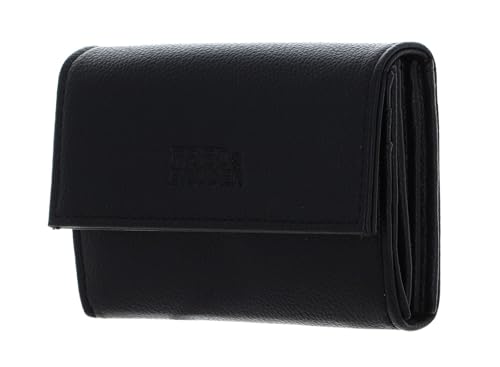 FredsBruder Bestie wallet lock black grand portefeuille noir en cuir