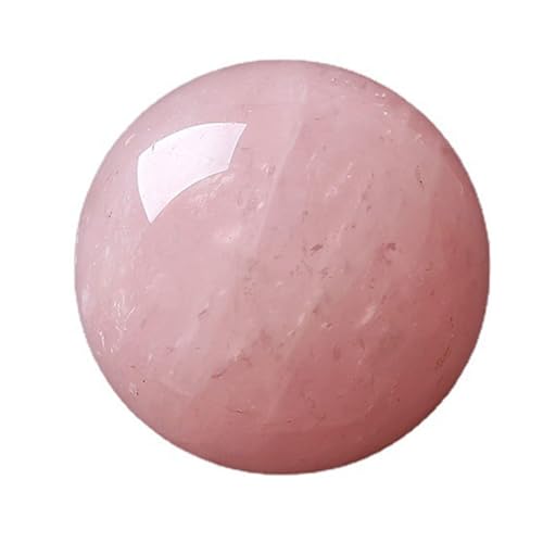 Sphère en quartz rose naturelle de 25-30 mm pour feng shui et lithothérapie