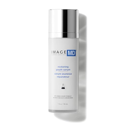 IMAGE Skincare MD Restoring Youth Face Serum with Vitamin C and Hyaluronic Acid 1 Fl Oz