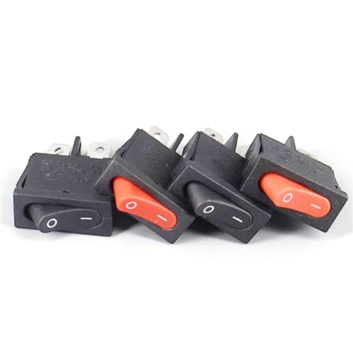Interruptor KCD1-110 plano de 2 pines para cajas de proyectos sin espacio interior 2