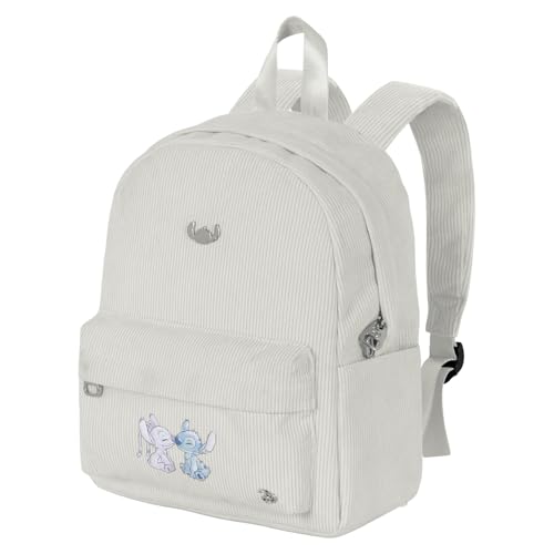 Disney Unisex Roy Backpack Roy Backpack (pack of 1), Off-white Lilo and Stitch, One Size, Roy Backpack