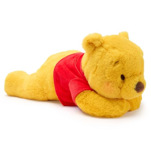 Disney Store Japon Grande Peluche Winnie l'ourson, idéale pour Les câlins, Le Jeu, l'exposition ou comme Cadeau aux Fans des Classiques de Disney, 44 cm