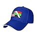 Flag of Egbe OMO Yoruba and America Baseball Cap Sandwich Brim Hats for Men Women Adjustable Caps Blue
