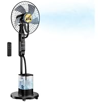 NovaMist Upgraded Misting Fan with 4L Large Water Tank