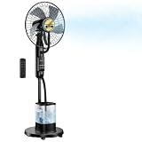 NovaMist 4L Pedestal Misting Fan