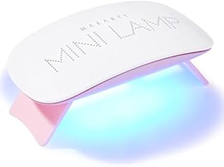Makartt UV LED Nail Lamp, Mini UV Light for Gel Nails, 6W USB Portable Fast Drying Gel Polish Curing Light 60S Timer Professional Nail Dryer Manicure Kit for Nail Salon Home DIY