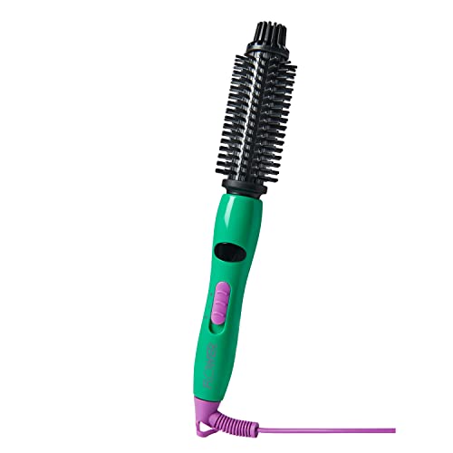 Flower Beauty Ionic Volumizing Styler - Versatile Ceramic Styling Iron - Straightens, Curls, Adds Volume & Shine to Hair - Includes 2 Heat Settings