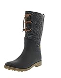 Kamik kalosze damskie abigail, Black White Nk2183c Bkw, 36 EU