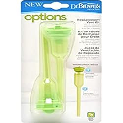 Ventilador Estrecho Dr. Brown's Options - Kit de recambio para biberones, boca estrecha