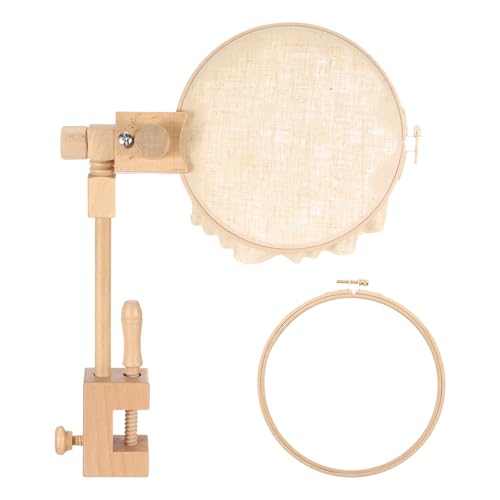 Support réglable en bois pour broderie et point de croix au salon