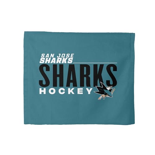 Northwest San Jose Sharks NHL City Hockey Rally Towel 18 x 15 Inches