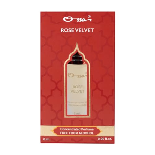 Image of Ossa Rose Velvet Concentrated Perfume 6ml | Alcohol Free Roll On Attar For Men And Women | Premium Long Lasting Unisex Fragrance With Floral, Fruity And Woody Notes For A Distinctive Scent Experience