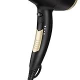 TRESemme Keratin Smooth Volume Shine Hair Dryer & Diffuser Gift Set - 2200W Powerful Blow Dryer, Heat Protection, Paddle Brush, Accessories, Black, 5543BU - Image 5