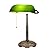 NISSAFORS Bankers Lamp, Green Desk Lamp with Pull Switch, Vintage Table Lamps for Home Office, Library, Piano LED Bulb Included (Green)
