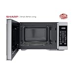 SHARP SMC1162KS Countertop Microwave Oven with Removable 12.4" Carousel Turntable, Orville Redenbacher's Certified, 1.1 Cubic Feet CuFt, Stainless Steel - Image 5