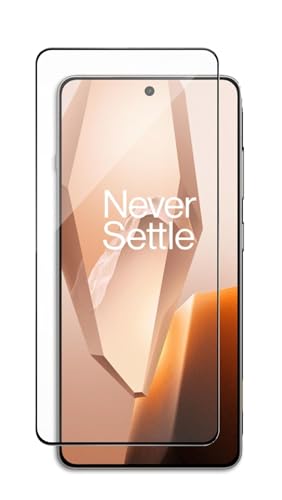 Image of HD Tempered Glass Screen Protector Compatible for OnePlus 13R 5G with Edge to Edge coverage and Easy Installation kit