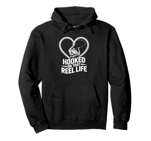 Hooked On That Reel Life, tema de Heart Fisherman Sudadera con Capucha