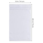 Utopia Towels 6 Piece Premium Hand Towels Set, 16 by 28 inches, 100% Ring Spun Cotton, Lightweight and Highly Absorbent Towels for Bathroom, Travel, Camp, Hotel, and Spa, White - Image 3