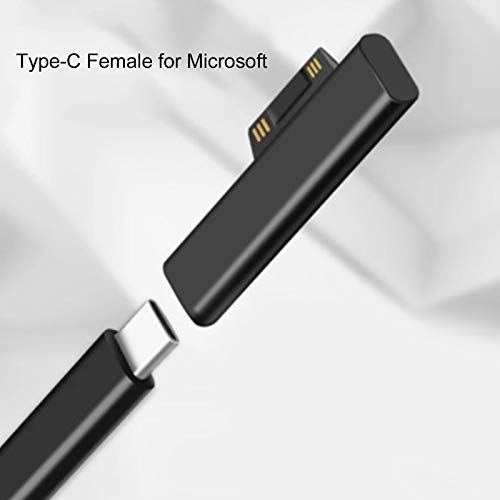 Conector magnético tipo C, adaptador magnético de computador tablet sensível 15V/3A saída universal