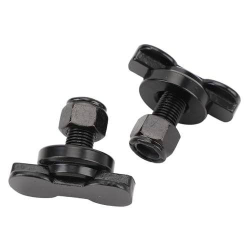 2PCS L Track Stud Fitting Down Anchor Points, Carbon Steel Galvanized Airline Track Stud Fitting with Universal Compatibility for Truck Beds Trailers