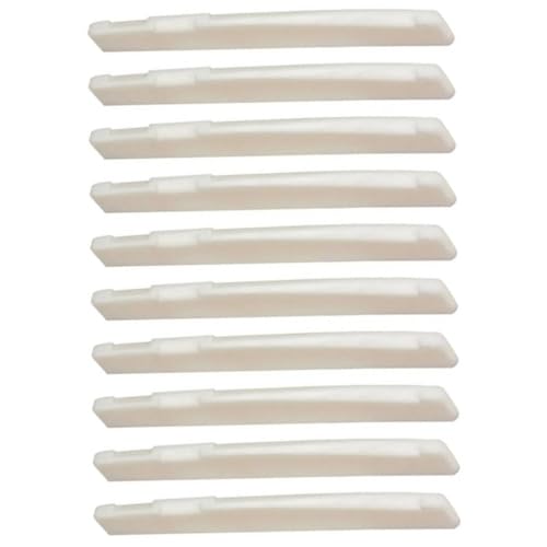 Sillet de guitare en os compensé pour débutant et luthier - Lot de 10 pièces