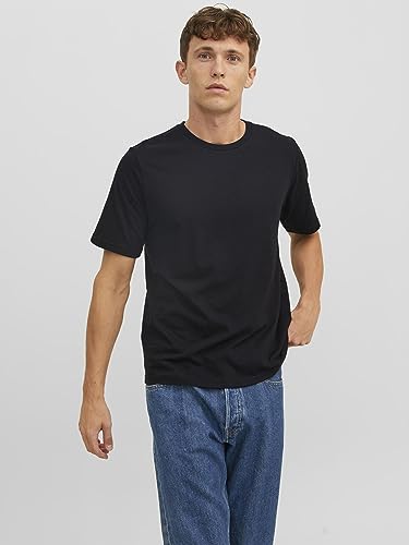 Jack & Jones Jacunder Tee Crew Neck 3 Pack Noos Uomo T-Shirt Nero Xl - 7