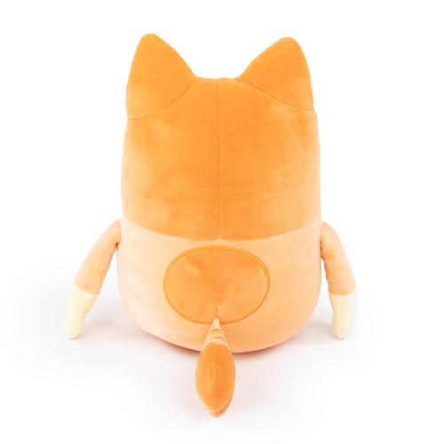 Image of Jay Franco Bluey Bingo 16 Inch Plush Pillow Buddy (Officially Licensed) | Super Soft Cuddly Stuffed Animal, Polyester Microfiber, Non-Toxic, Kids Gift for Bedtime & Travel, Cuddle Pillow