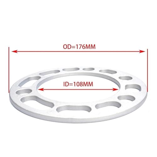 Espaciadores de rueda 6mm universales 5x139.7 y 6x139.7 para Cadillac Escalade juego de 2 o 4 piezas 4