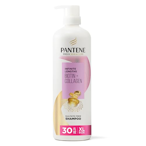 Pantene Pro-V Miracles Infinite Lengths Biotin + Collagen Sulfate-Free Shampoo 888mL
