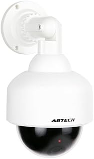 BestOfferBuy Dummy Fake PTZ Surveillance Security CCTV Camera Dome Blinking LED Light