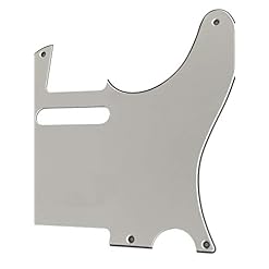 Pièces de guitare pour Fender Esquire Telecaster Pickguard 5 trous (3 plis) Blanc - Les Beatles, Paul McCartney, John Lennon, RIngo Starr, George Harrison Pièces de guitare pour Fender Esquire Telecaster Pickguard 5 trous (3 plis) Blanc – Image 4