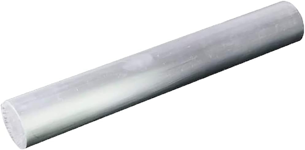 Solid Aluminum Rod Round 6061 Straight Shaft Bar Lathe Stock Craft Tool Lab Rc Model Car Helicopter Airplane Length500mm, 20mm