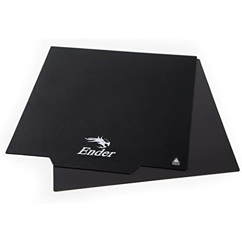 Creality Ender3 Magnetic Sticker with Edge (235235mm), Ultra-Flexible Removable Magnetic 3D Printer Build Surface Heated Bed Cover for Ender 3 V2/Ender 3 pro/Ender 5 3D Printer Cover