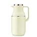 Brocca Termica Con Vaso Isolato Sottovuoto In Acciaio Inossidabile, Bottiglia Termica Per Uso Domestico Di Grande Capacità, Caffettiera Da Ufficio, Fiaschetta Per Vuoto(Color:latte bianco,Size:1.7L)