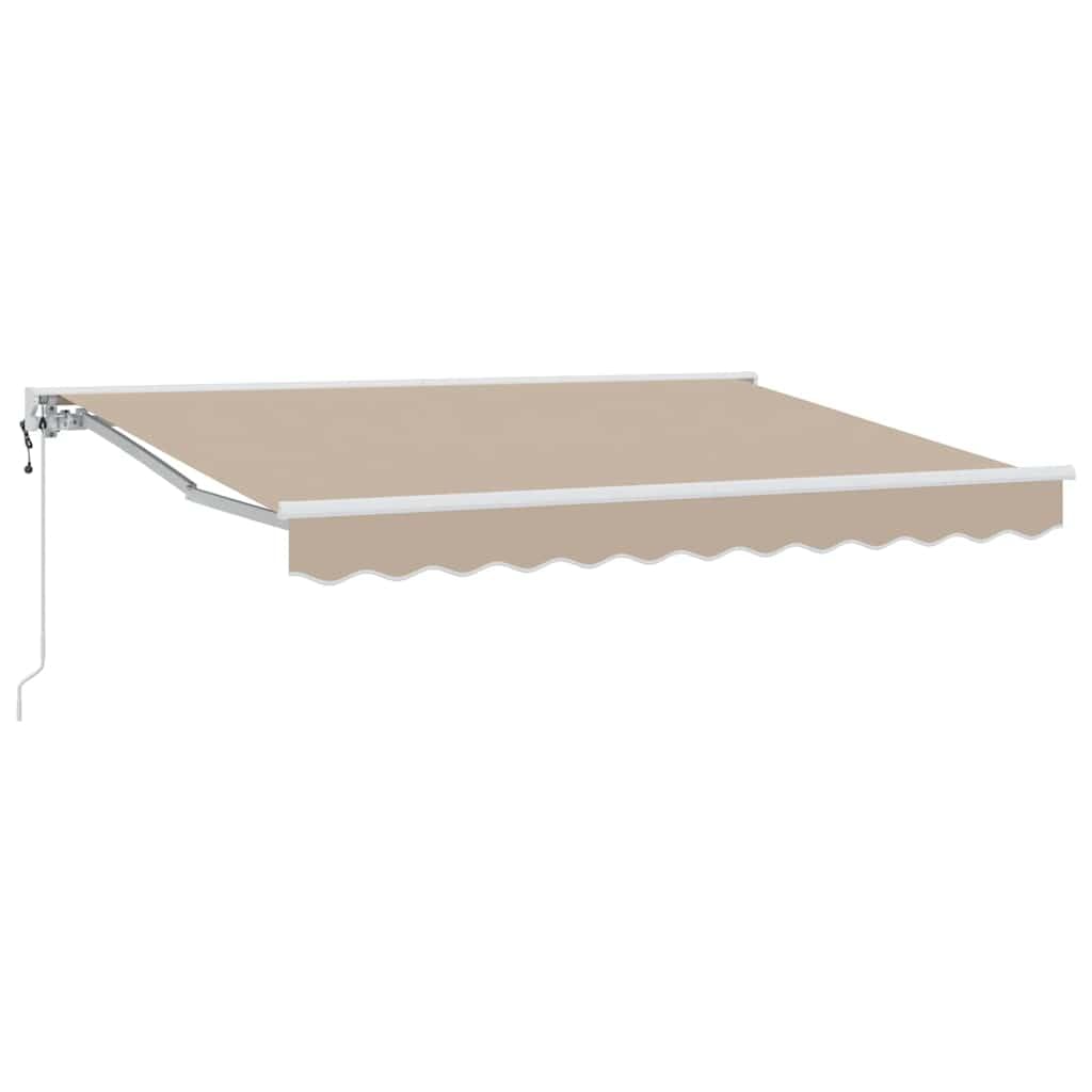 vidaXL Estructura del Toldo Beige 350 x 200 cm