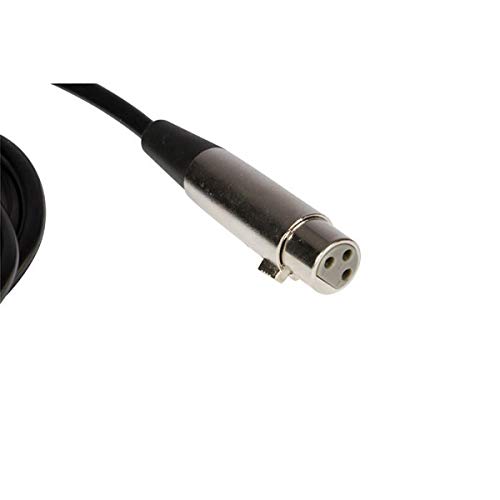 OnStage MC12-10U 10' Microphone to USB Cable (MC1210U), Black - Image 2