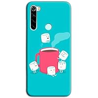 Mixroom - Cover Custodia Back case In TPU Silicone Morbido Per Xiaomi Redmi Note 9 Fantasia Donut Happy Y396