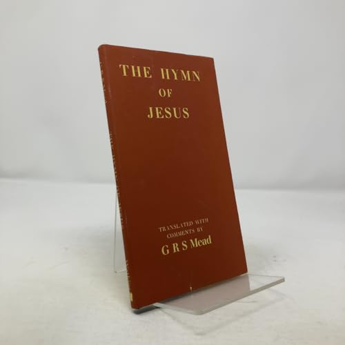 Hymn of Jesus [Unknown] 0722400527 Book Cover