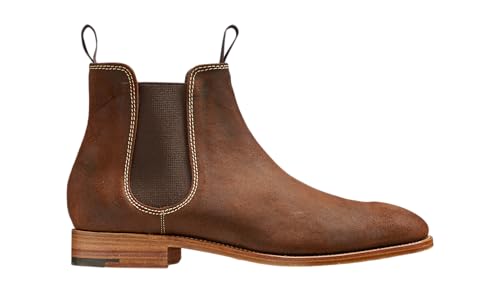 Image of BARKER Mansfield Handcrafted Men's Chelsea Boot - Premium Handmade Leather Chelsea Boots for Stylish Comfort