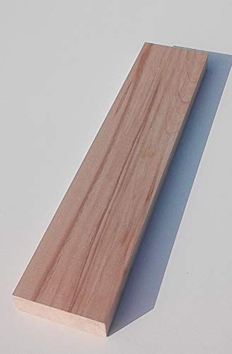 1 Leiste in Kernbuche massiv. Holzbrett, Kantholz, Holzriegel. Maße sind frei wählbar.