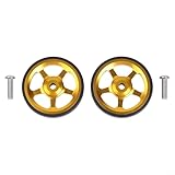 Photo Gallery volakebeing ruote pieghevoli per bicicletta, 60 mm, in lega di alluminio e gomma, parti di ricambio con viti per brompton per 3sixty, accessori per bici (oro) Photo Gallery volakebeing ruote pieghevoli per bicicletta, 60 mm, in lega di alluminio e gomma, parti di ricambio con viti per brompton per 3sixty, accessori per bici (oro)
