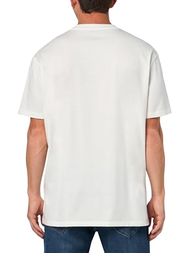 Armani Exchange Men's Blurred Logo Tee Off-White, X-Large2