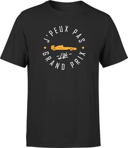 Otshirt T Shirt Homme j'peux Pas J'Ai Grand Prix | Imprimé en France, Cadeau fête des pères Homme Humour Papa Anniversaire Original Rigolo Humoristique (XXL,Black)