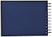 Produktbild Rössler 1329452900 - S.O.H.O. Wire-O Fotoalbum 195 x 145 mm, 40 schwarze Seiten, Navy, 1 Stück
